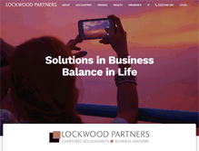 Tablet Screenshot of lockwoods.com.au